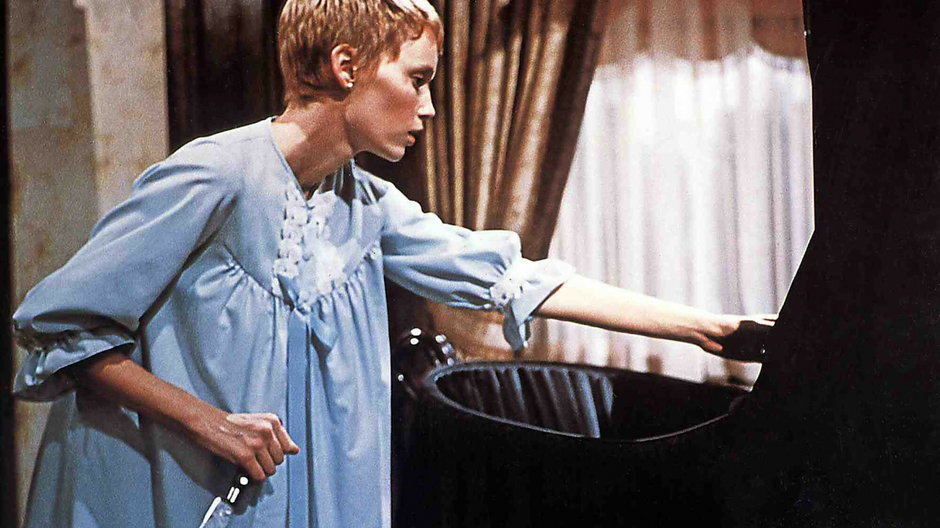 Mia Farrow w ekranizacji "Dziecka Rosemary" w reż. Romana Polańskiego