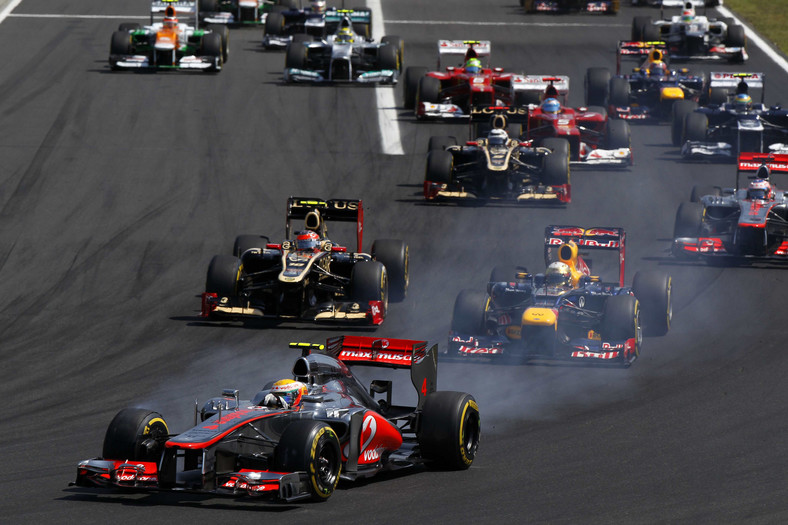 Grand Prix Węgier 2012: Hamilton od startu do mety