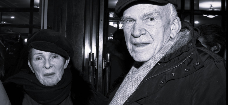 Milan Kundera i jego żona przez lata byli nierozłączni. Ślub wziął za niego... przyjaciel
