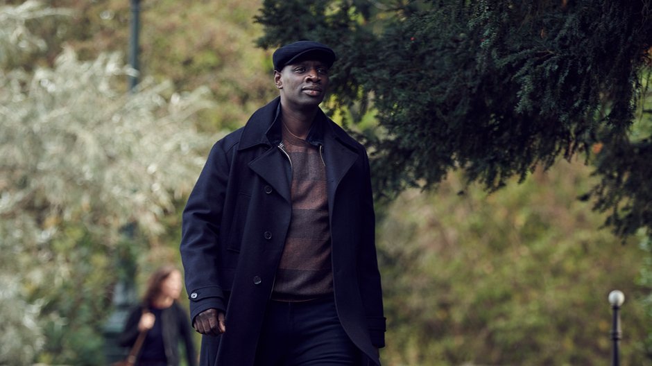 "Lupin" - kadr z serialu. Na zdjęciu: Omar Sy