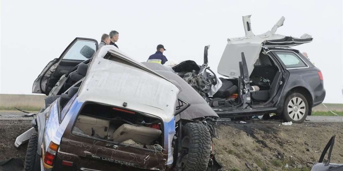 Tragiczny wypadek. Zginęły 4 osoby