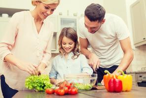 rodzina rodzice dziecko wspólny czas pasja gotowanie hobby kuchnia