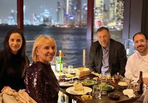 Ana i Vlade Divac sa Jelenom i Saidom Bin Draijem