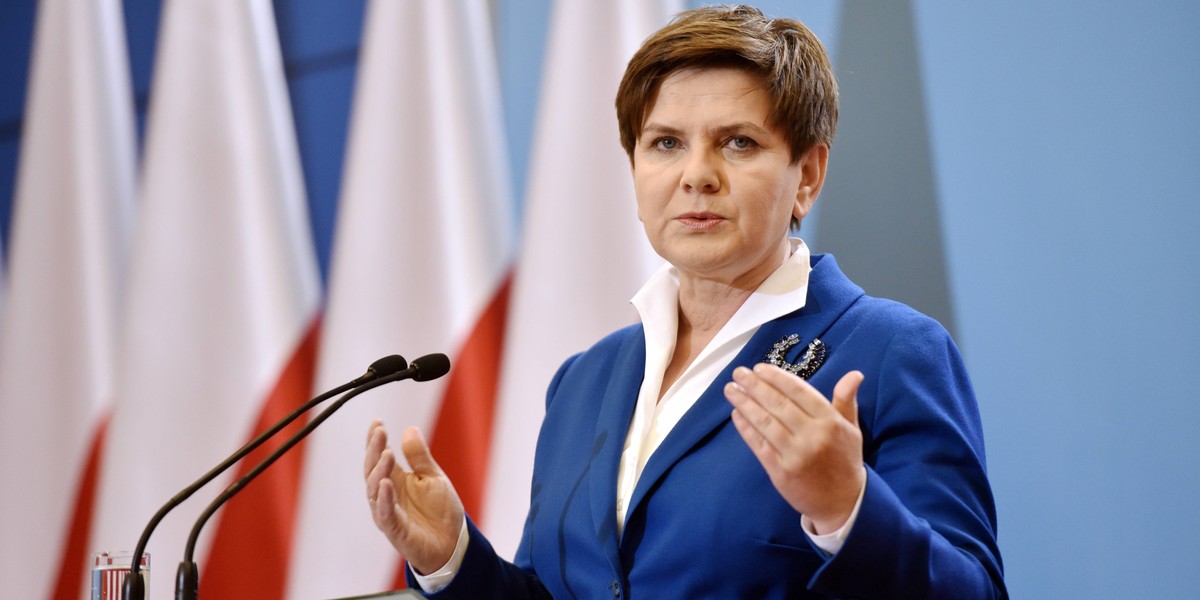 Beata Szydło, premier RP