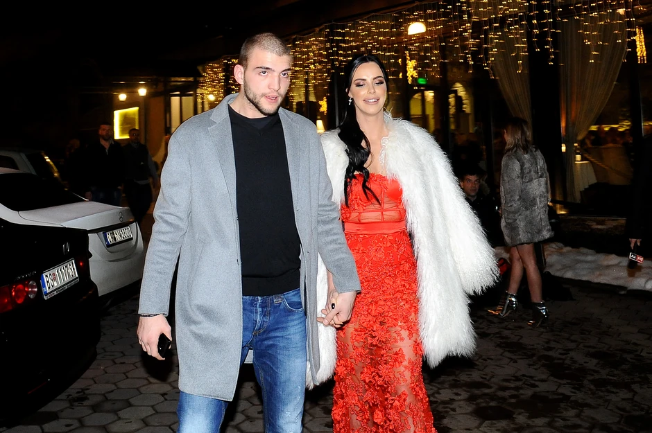 Veljko Ražnatović i Bogdana Rodić