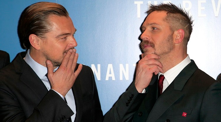 Leonardo DiCaprio és Tom Hardy A visszatérő premierjén