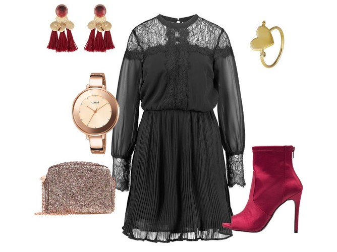 STYLIZACJE na karnawał z małą czarną