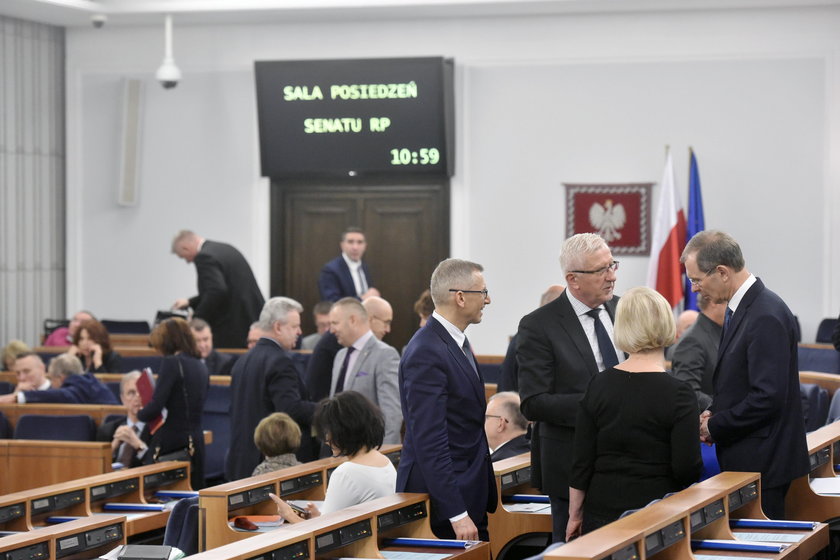 Spór o dyscyplinowanie sędziów. Gorąca debata w Senacie