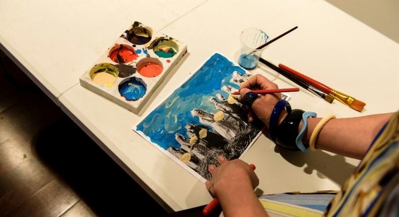 People in the coastal Cypriot city of Paphos are turning to art therapy to heal the wounds of division.