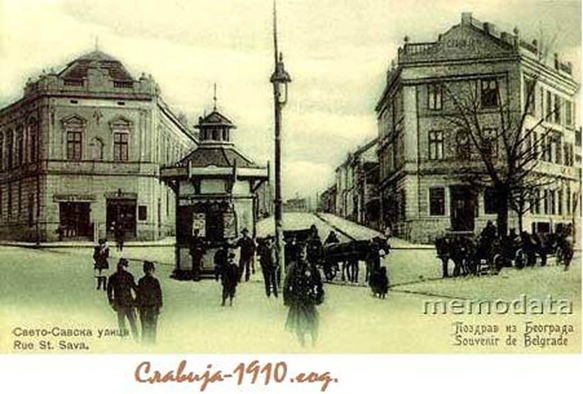 Slavija, 1910.   ... ili savska obala iz 1900. godine