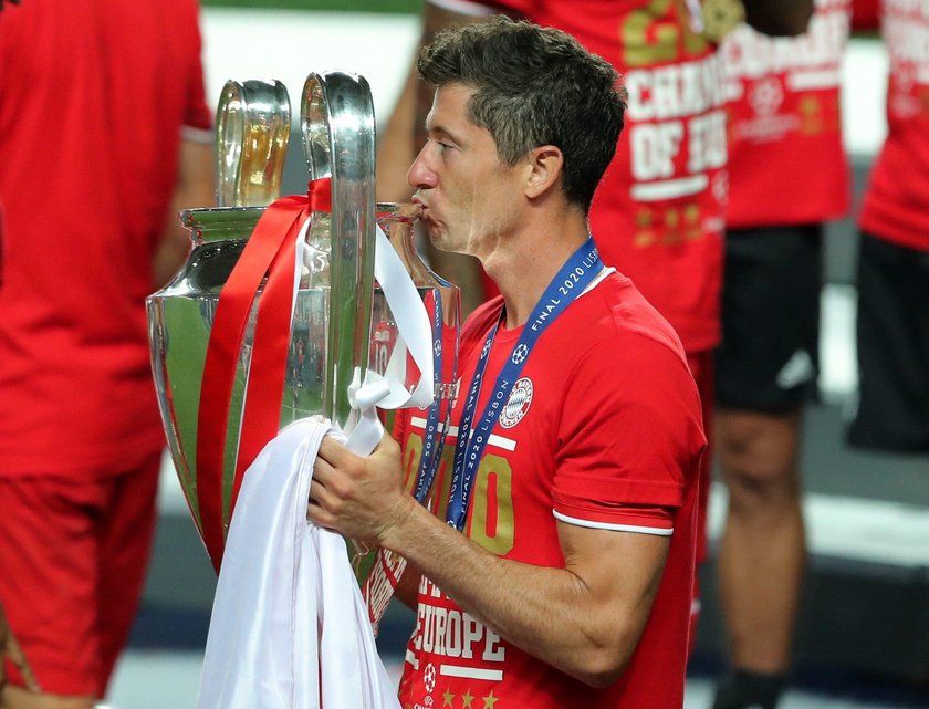 Robert Lewandowski o emocjach po finale Ligi Mistrzów