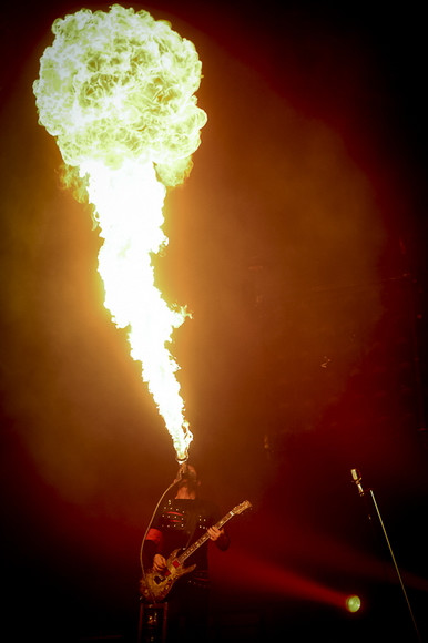 Rammstein w ERGO Arenie w Gdańsku (fot. Artur Rawicz/Onet.)