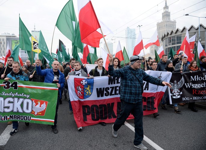 Marsz Niepodległości 2014 (fot. PAP/Jacek Turczyk)