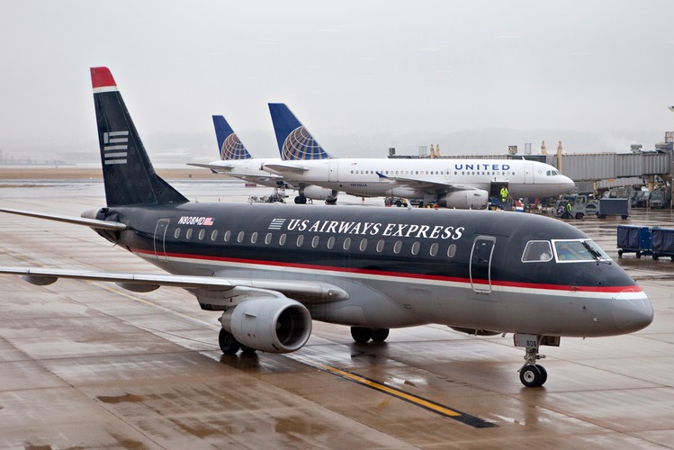 10. US Airways  - Ta amerykańska linia lotnicza z siedzibą w Tempe w Arizonie przewiozła blisko 60,9 mln pasażerów. To prawie tyle co liczba ludności Włoch. A to wszystko przy wykorzystaniu floty 333 samolotów (stan na marzec 2012).