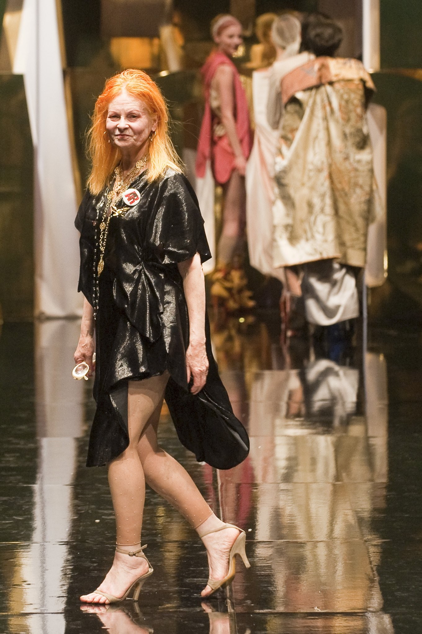 Svetoznáma módna návrhárka Vivienne Westwood.