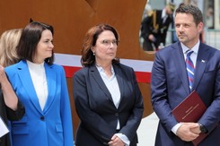 Spór o wizytę Cichanouskiej. Terlecki użył mocnych słów