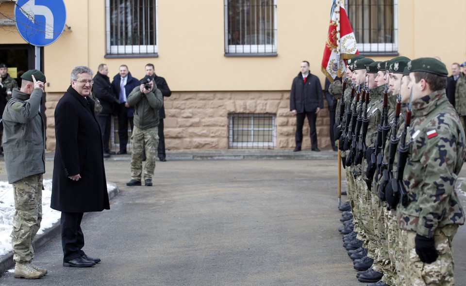 Bronisław Komorowski w Lublińcu