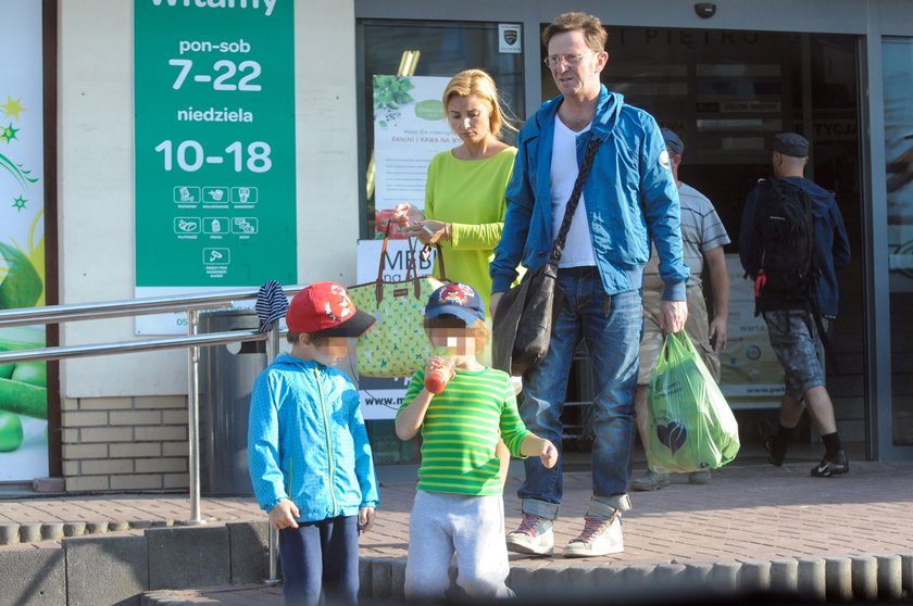 Joanna Brodzik i Paweł Wilczak