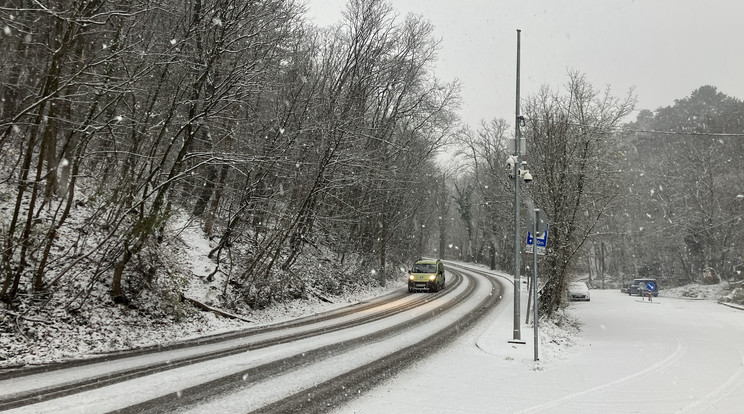 Az északkeleti, magasabban fekvő területeken akár 10-15 centiméternyi friss hó hullhat / Fotó: Pozsonyi Zita