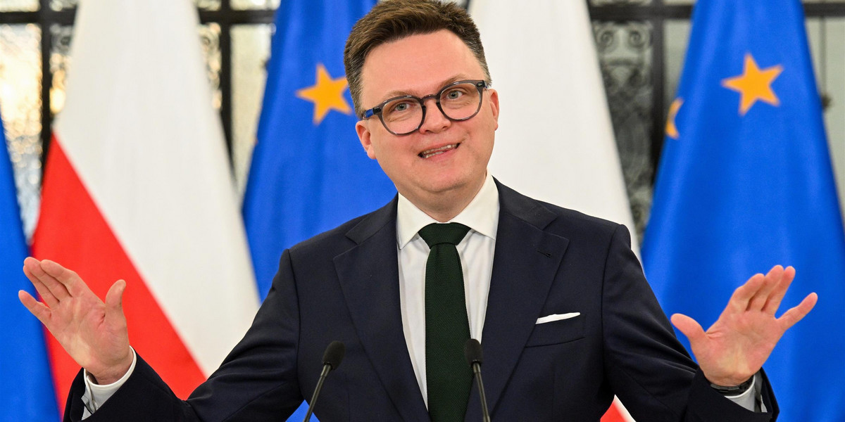 Szymon Hołownia skomentował ruchy Andrzeja Dudy. 