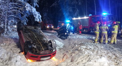 Koszmarny wypadek pod Bytowem. Tróje dzieci w szpitalu