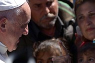 Papież Franciszek Kościół katolicki Watykan uchodźcy imigranci Lesbos