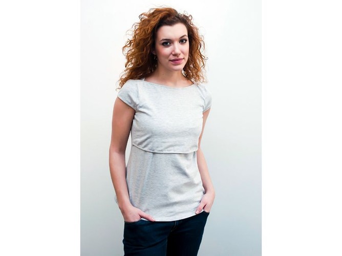 Sportowe bluzki dla karmiących mam z linii Ziabaqlu Sport