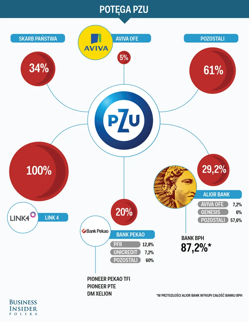 Pzu Spolki Zalezne Struktura Grupy Infografika