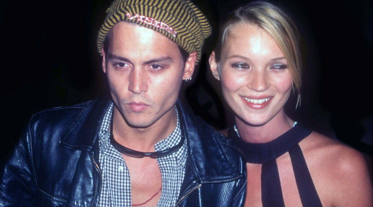 Johnny Depp és Kate Moss 3 évig alkottak egy párt / Fotó: Northfoto