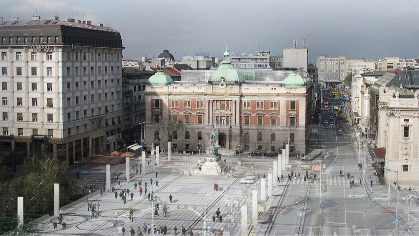 Jedno od mnogobrojnih rešenja budućeg izgleda Narodnog muzeja, koji već godinama ne radi