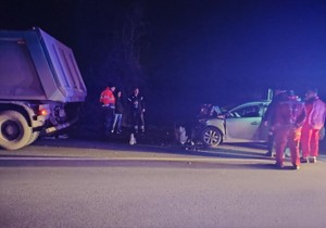 Saobraćajna nesreća na Ibarskoj magistrali