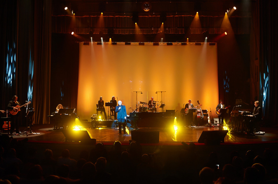 Charles Aznavour na koncercie w Polsce (Sala Kongresowa, Warszawa)