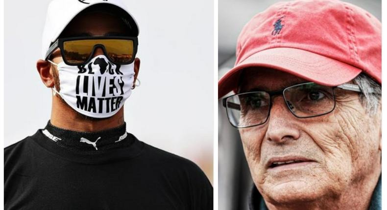 Former F1 champion Nelson Piquet has issued an apology to Sir Lewis Hamilton