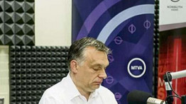 Csem­pé­szek­hez szól Orbán Viktor