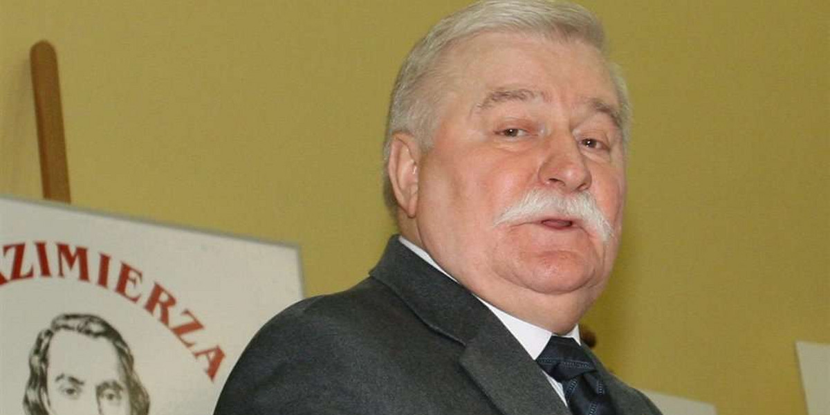 Wałęsa się kaja za "męża Kaczyńskiego"