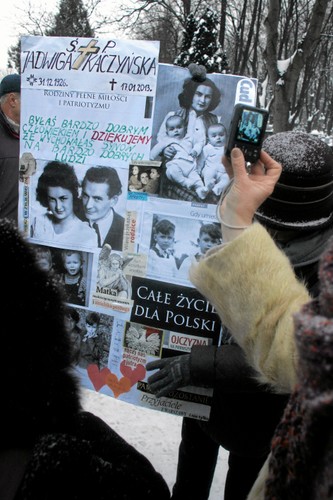 Pogrzeb Jadwigi Kaczyńskiej, styczeń 2013