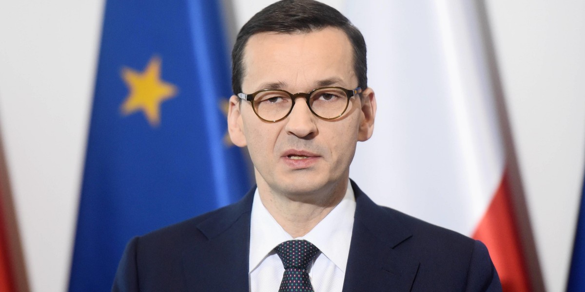 Premier Mateusz Morawiecki