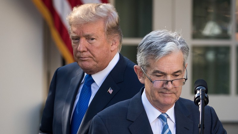 donald trump jerome powell