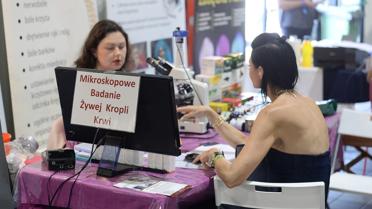 Mikroskopowe badanie żywej kropli krwi Life Balance Congress