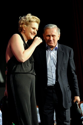 Ewa Konstancja Bułhak i Jan Englert