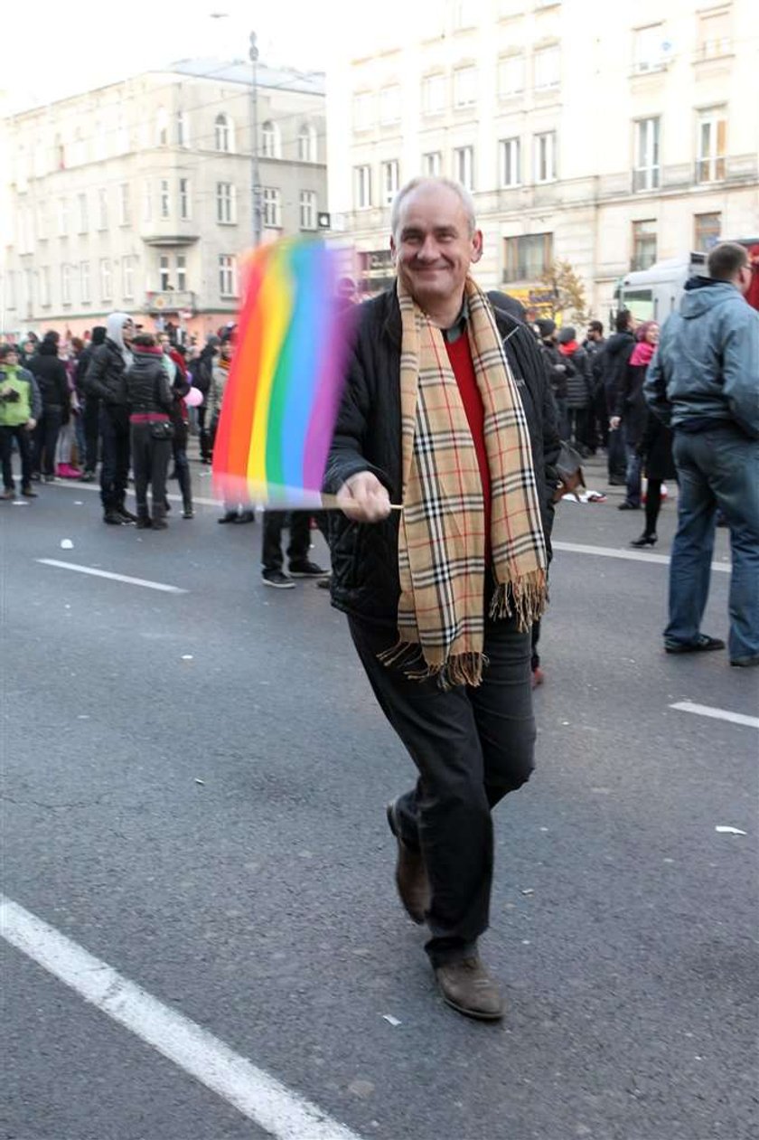 Celebryci na marszach. Zobacz kto przyszedł!