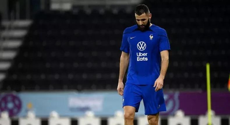 L'attaquant international français Karim Benzema