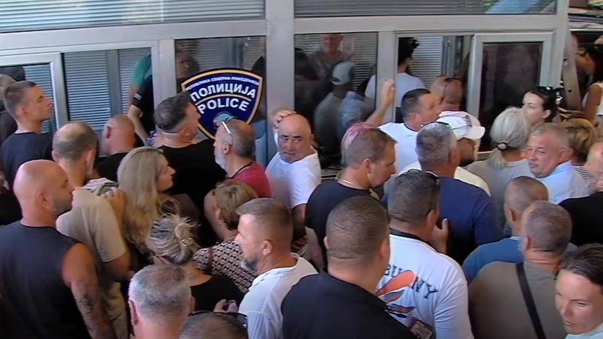Srbi zarobljeni na granici Severne Makedonije zbog kazni