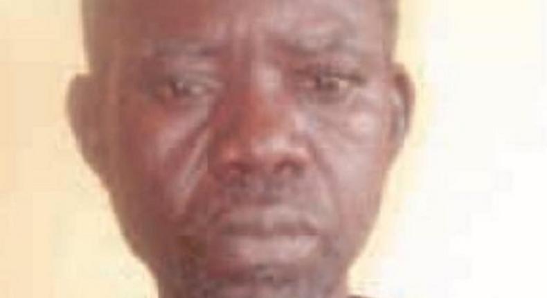 The suspected murderer, Dominic Iyayi Ogar
