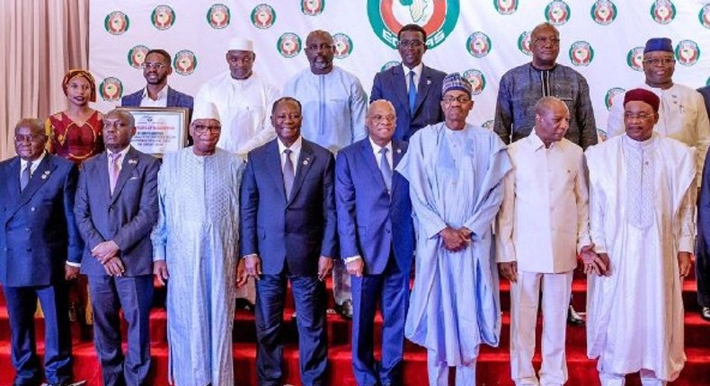 ECOWAS leaders took the decision at a meeting in Abuja, Nigeria