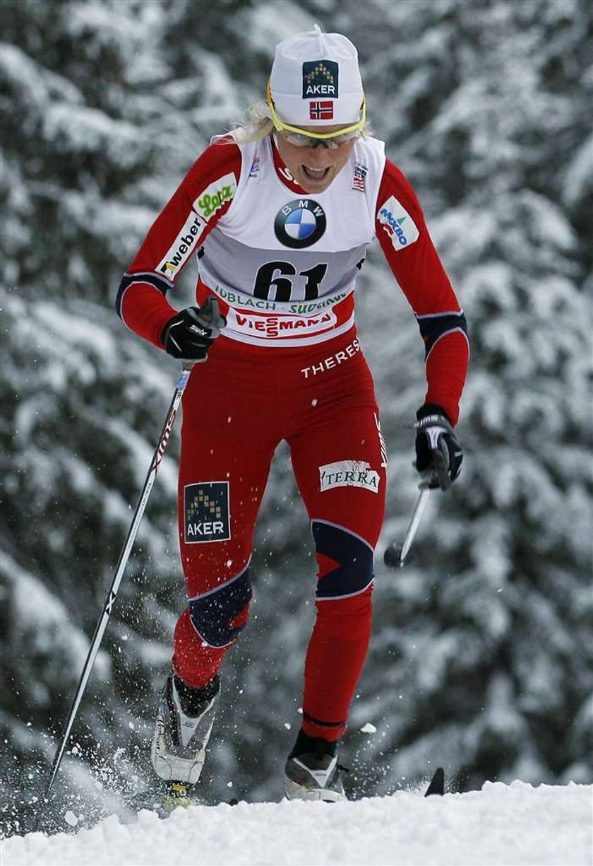 W Norwegii wybuchł skandal, bo telewizja pokazała biustonosz Therese Johaug