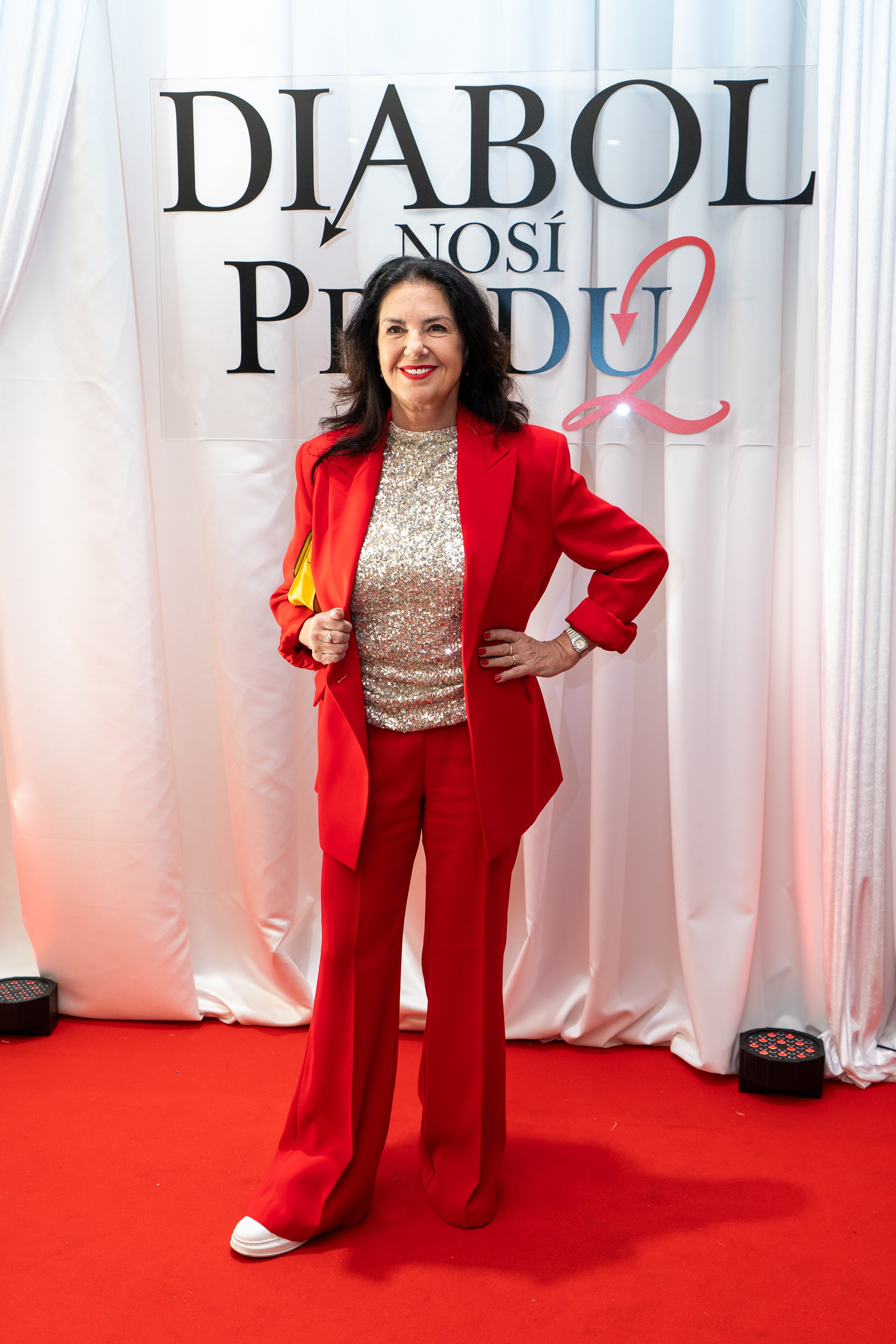 Iveta Malachovská na premiére filmu Diabol nosí Pradu 2.