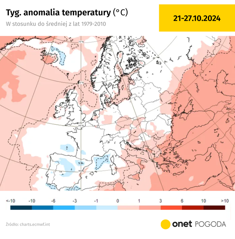 Trzecia dekada miesiąca przyniesie temperatury bliższe normie