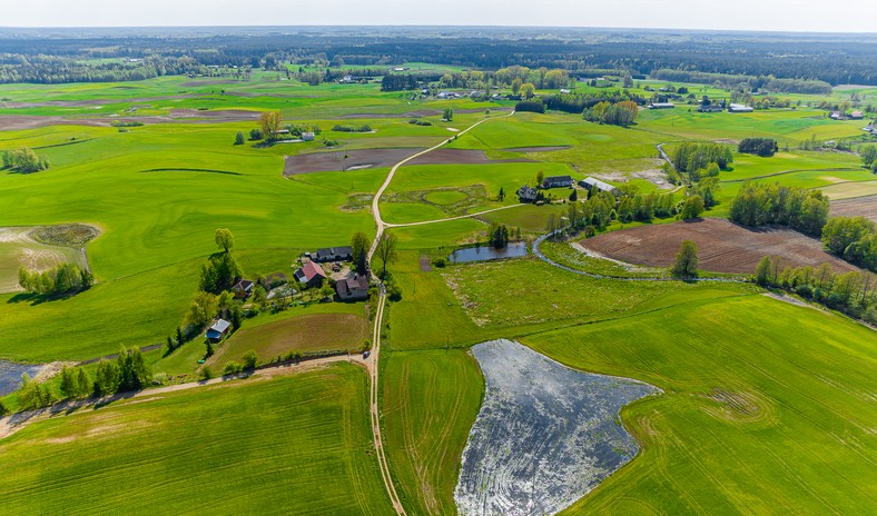 Tereny gminy na Suwalszczyźnie, czerwiec 2023