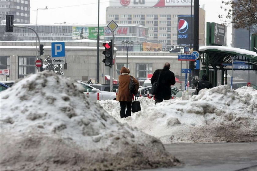 W Warszawie nie wywożą śniegu